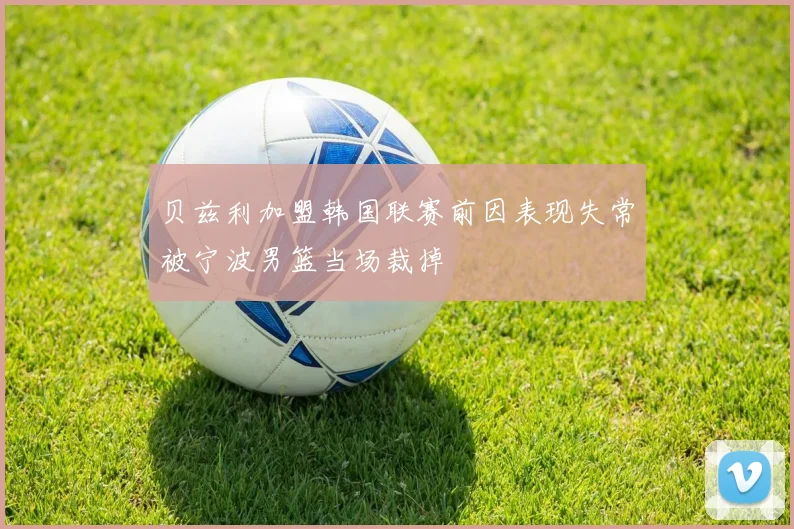 贝兹利加盟韩国联赛前因表现失常被宁波男篮当场裁掉